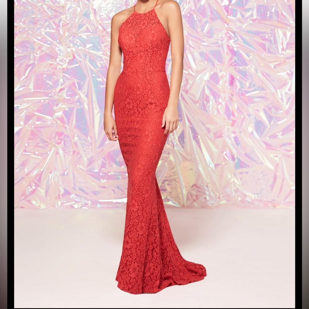 Red Studio 17 Prom Dress